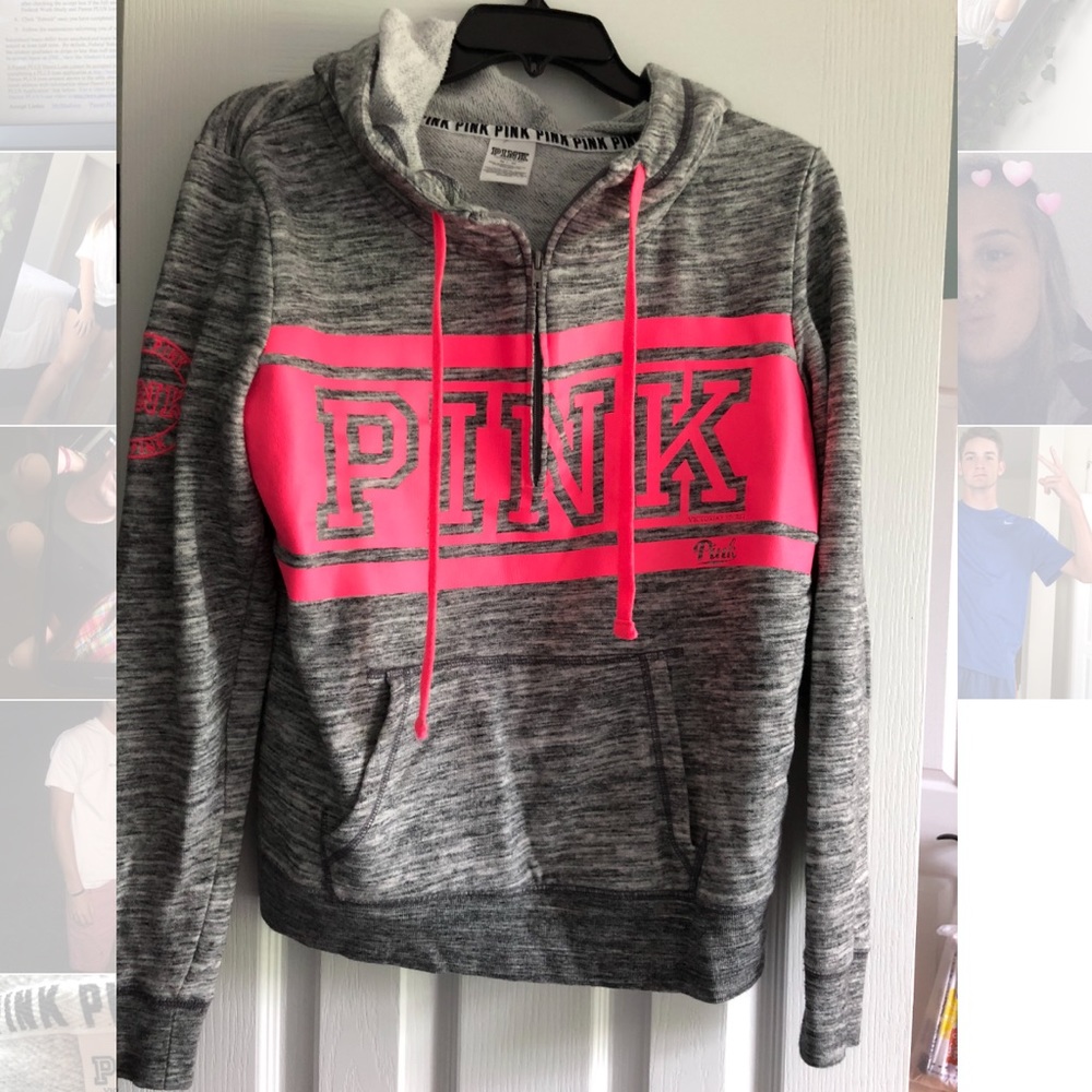 Pink half zip!